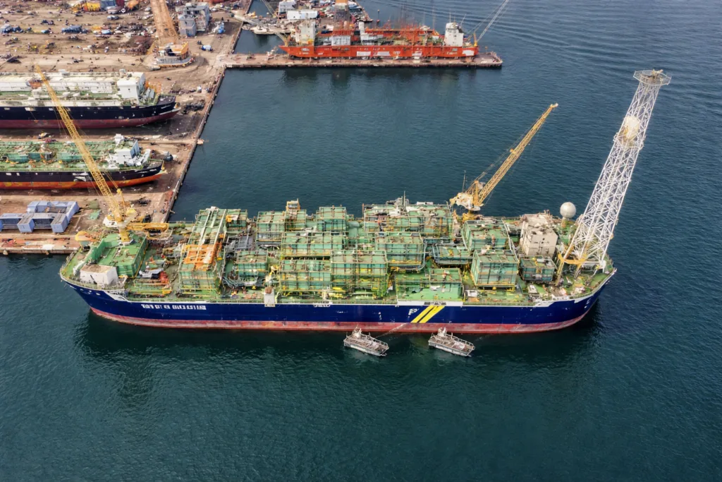 Barossa FPSO — an offshore floating production vessel ABI Resources has supplied specialist manpower to